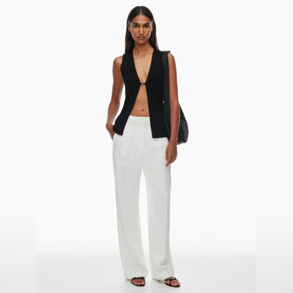 Aritzia Wilfred The Effortless Pant™ in Pearl White